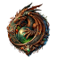Медальон земного дракона